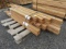 PALLET OF ASSORTED SIZE AND LENGTH CEDAR TONGUE AND GROOVE 1'' X 4'' CEDAR BOARDS