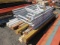 (8) 6' X 3' PALLET RACK UPRIGHTS, & MIXED 88''/92''/106'' PALLET RACK LOAD BEAMS