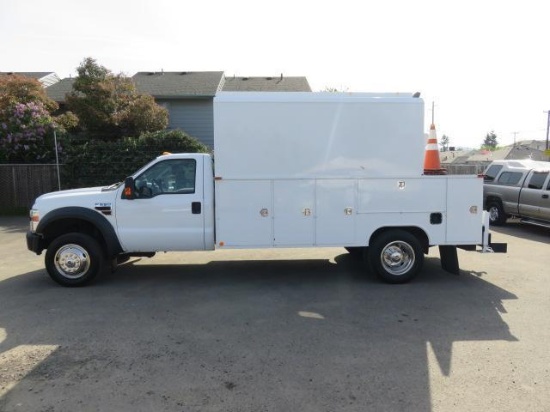 2008 FORD F550 SERVICE TRUCK