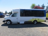 2008 FORD E450 SUPERDUTY SHUTTLE BUS