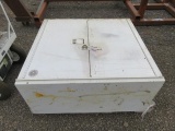 42 X 40 X 18, METAL 2 DOOR STORAGE BOX