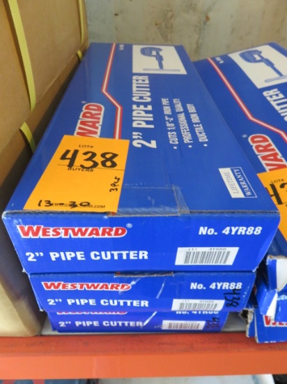 (3) BOXES OF 2'' WESTWARD PIPE CUTTERS