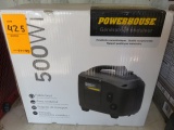 POWERHOUSE 500W GAS INVERTER GENERATOR, DC OUTPUT, 12V-2.5A