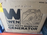 WEN 2000W GAS INVERTER GENERATOR, 12V DC OUTLET, 8.3A, 100W, AC OUTPUT 13.3