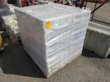 PALLET W/ 36 BOXES OF 4'' RUBBER BASE, FLAT CHARCOAL IN COLOR