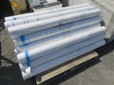 PALLET W/ (28) ROLLS OF REX WRAP PLUS AIR INFILTRATION AND MOISTURE BARRIER