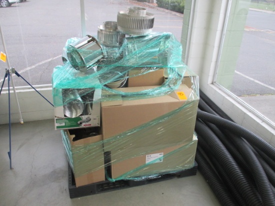 PALLET OF ASSORTED AIR DUCT & VENTS