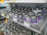 CONTENTS OF SHELF-ASSORTED SIZE CANS OF IFUSE PVC CEMENT & PRIMER