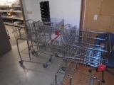 LOT OF SHOPPING CARTS