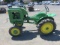 JOHN DEERE MODEL 2 TRACTOR