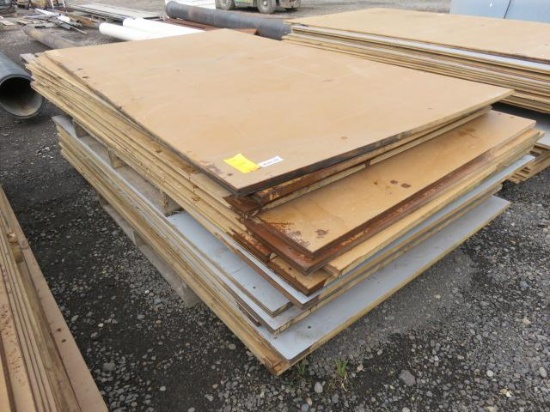 (APPROX. 23) 48" X 82" TONGUE AND GROOVE MDF PLANKS