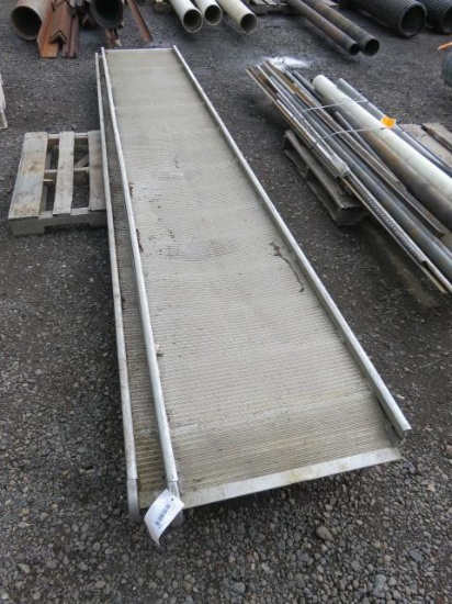 (2) 26" X 165" X ALUMINUM RAMPS