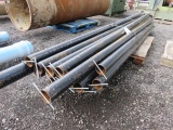 LOT OF (18) 3'' X 11' & 4'' X 15' STEEL PIPE