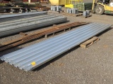 (4) 3' X 17' SECTIONS OF METAL ROOFING