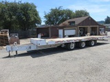 1998 INTERSTATE 46TDL TILT DECK EQUIPMENT TRAILER