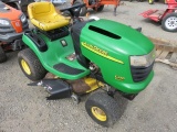 JOHN DEERE L100 RIDING LAWN MOWER