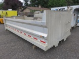 STURDY WELD 15 YARD ALUMINUM DUMP BOX W/STEEL LINER