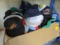 (1) BOX OF ASSORTED BUISNESS, FACTORY AND SPORTS HATS