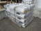 PALLET W/(25) ROLLS OF PEDX WHITE 152'' X 59' 4 MIL OPAQUE BAGS
