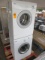 WHIRLPOOL WASHER/DRYER STACK SET, DRYER MDL# WED7500VW, WASHER