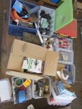 PALLET W/ASSORTED HARDWARE & PLUMBING SUPPLIES