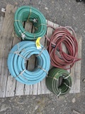 PALLET W/ASSORTED AIR HOSE