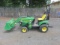 JOHN DEERE 2305 4X4 TRACTOR W/FRONT LOADER