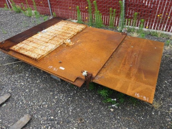 ASSORTED SIZE & LENGTH 1/2'' STEEL PLATE