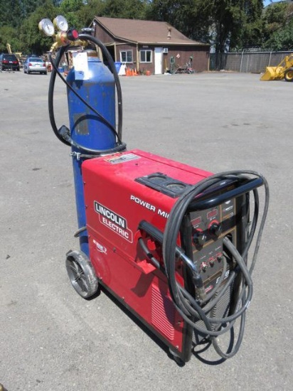 LINCOLN ELECTRIC POWER MIG 256 WIRE-FEED WELDER