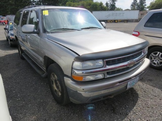 2001 CHEVROLET SUBURBAN