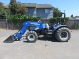NEW HOLLAND J4050 4X4 TRACTOR W/FRONT LOADER