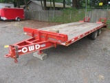 1999 ECONOLINE MP423DE 23' EQUIPMENT TRAILER