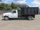 1997 FORD F350 DEBRIS DUMP TRUCK