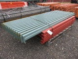 PALLET RACKING -(4) 44'' X 6' UPRIGHTS & (12) 8'4'' CROSSARMS