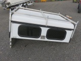 ARE ALUMINUM TRUCK CANOPY W/REAR SWING DOORS (OFF A 2011 FORD RANGER)