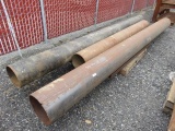 LOT OF STEEL PIPE