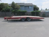 1988 EAGER BEAVER 20TXT 20 TON TILT DECK TRAILER