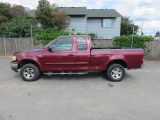 1999 FORD F150 EXTENDED CAB PICKUP *OREGON LOST TITLE APPLICATION