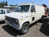 1989 FORD ECONOLINE CARGO VAN