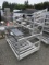 2 TIER ALUMINUM BAKERS DISPLAY RACK W/ 3 WIRE SHELVES