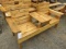 DOUBLE SEAT CEDAR BENCH 66'' X 28''