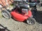 YARD MACHINE 21'' REAR BAG GAS MOWER, 140CC BRIGGS & STRATTON 550 EX ENGINE