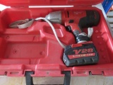 MILWAUKEE 28V Q/2'' DRIVE ELECTRIC IMPACT W/ CASE, *NO CHARGER*