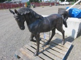 BRONZE HORSE STATUE