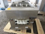 SANISERY A5011P STAINLESS STEEL COMMERCIAL 3-SELECTION ICE CREAM MACHINE