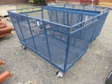 BLUE BASKET CART