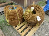 (2) ROLLS OF APPROX. 1250' EACH MANILA ROPE