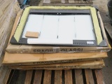 PALLET OF (5) MR. FLAME GLASS SCREENS