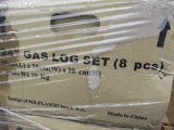 PALLET OF (24) MR. FLAME 24'' 8 PCD GAS LOG SETS