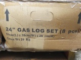 PALLET OF (24) MR. FLAME 24'' 8 PCS GAS LOG SETS